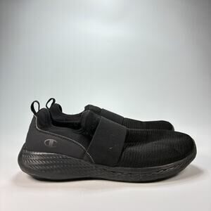 Champion Strike Black Slip-On Sneakers Comfort Athletic Shoes Women’s Size 9